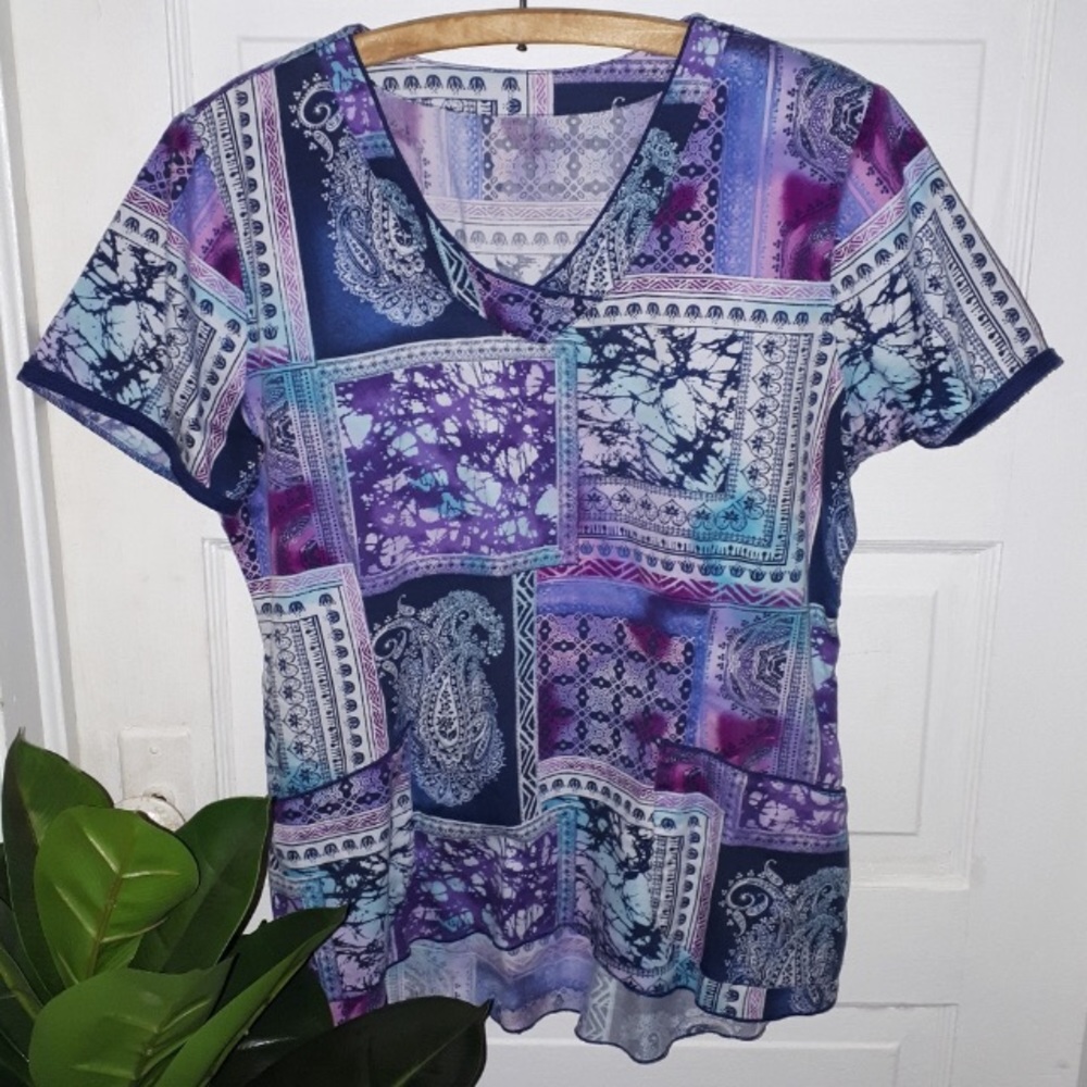 Health Pro Scrub Top Size Medium